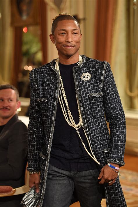 pharrell williams chanel necklaces|Chanel and pharrell.